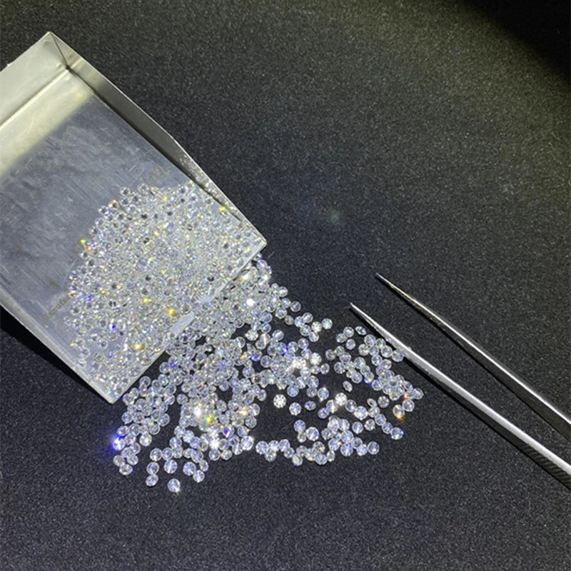 100% Natural Diamond Loose Gemstone 0.75mm-2mm FG SI Good Cut for Fine Jewelry Wholesale
