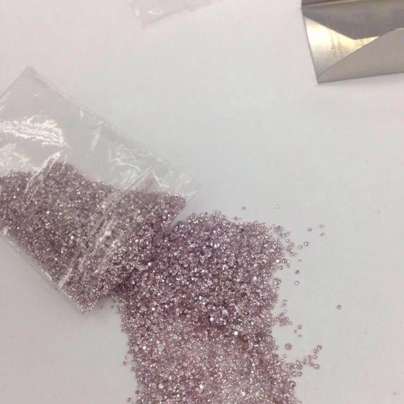 100% Natural Pink diamond Loose Gemstone FLP Color 4pcs for Women Man Fine Jewelry  Wholesale