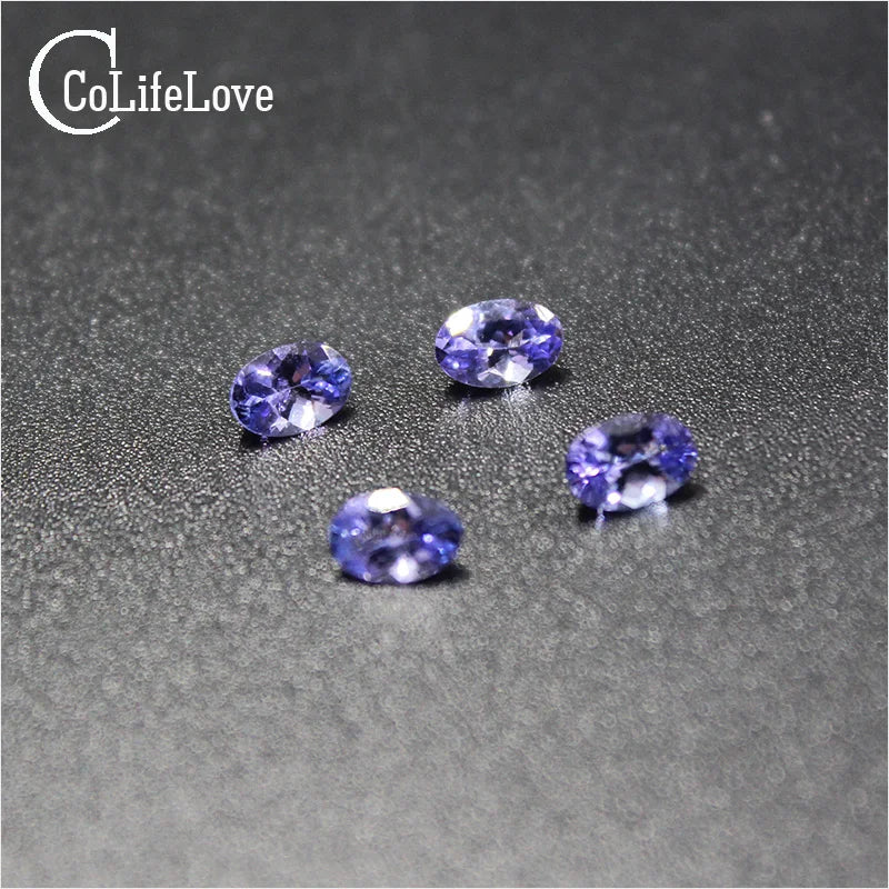 Genuine Tanzania origin genuine tanzanite stone 100% natural tanzanite loose gemstone for ring jewelry DIY