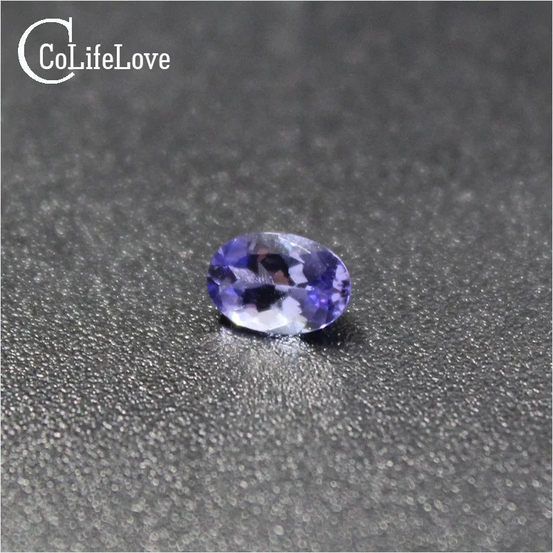 Genuine Tanzania origin genuine tanzanite stone 100% natural tanzanite loose gemstone for ring jewelry DIY