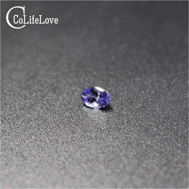 Genuine Tanzania origin genuine tanzanite stone 100% natural tanzanite loose gemstone for ring jewelry DIY