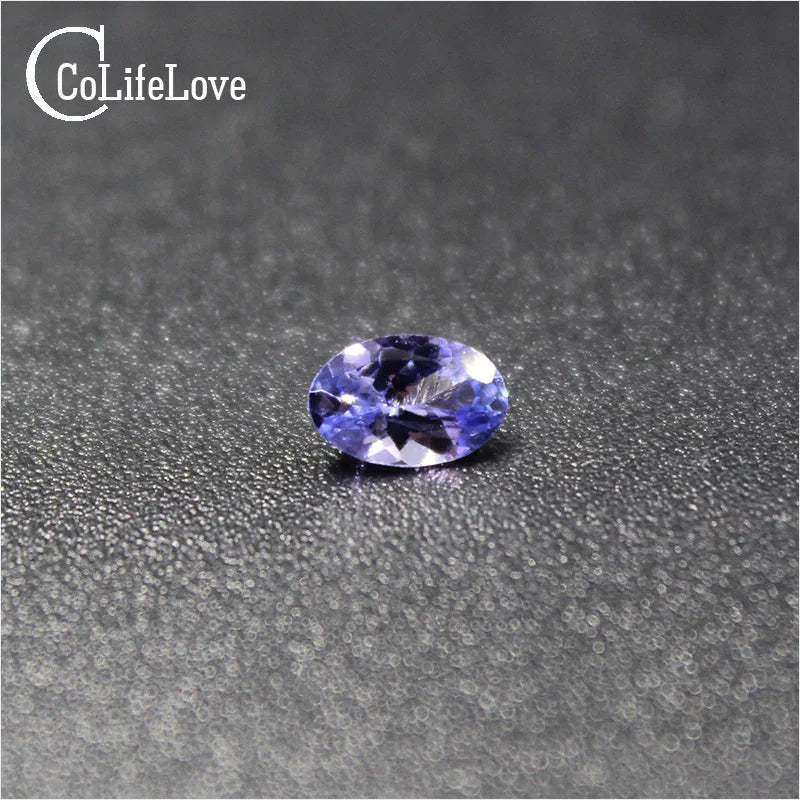 Genuine Tanzania origin genuine tanzanite stone 100% natural tanzanite loose gemstone for ring jewelry DIY