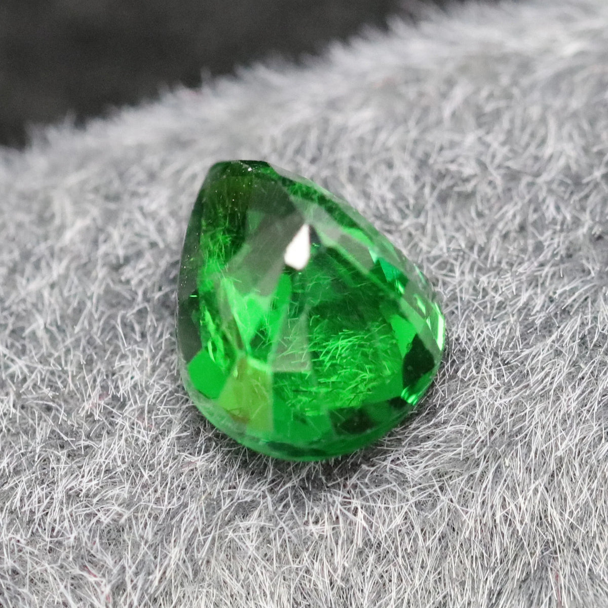 Gemstone1.6ctTsavorite Garnet Water drop shape8.46X6.48X4.16mm Private Custom Ring Pendant Earring Main Stone Natural Untreated