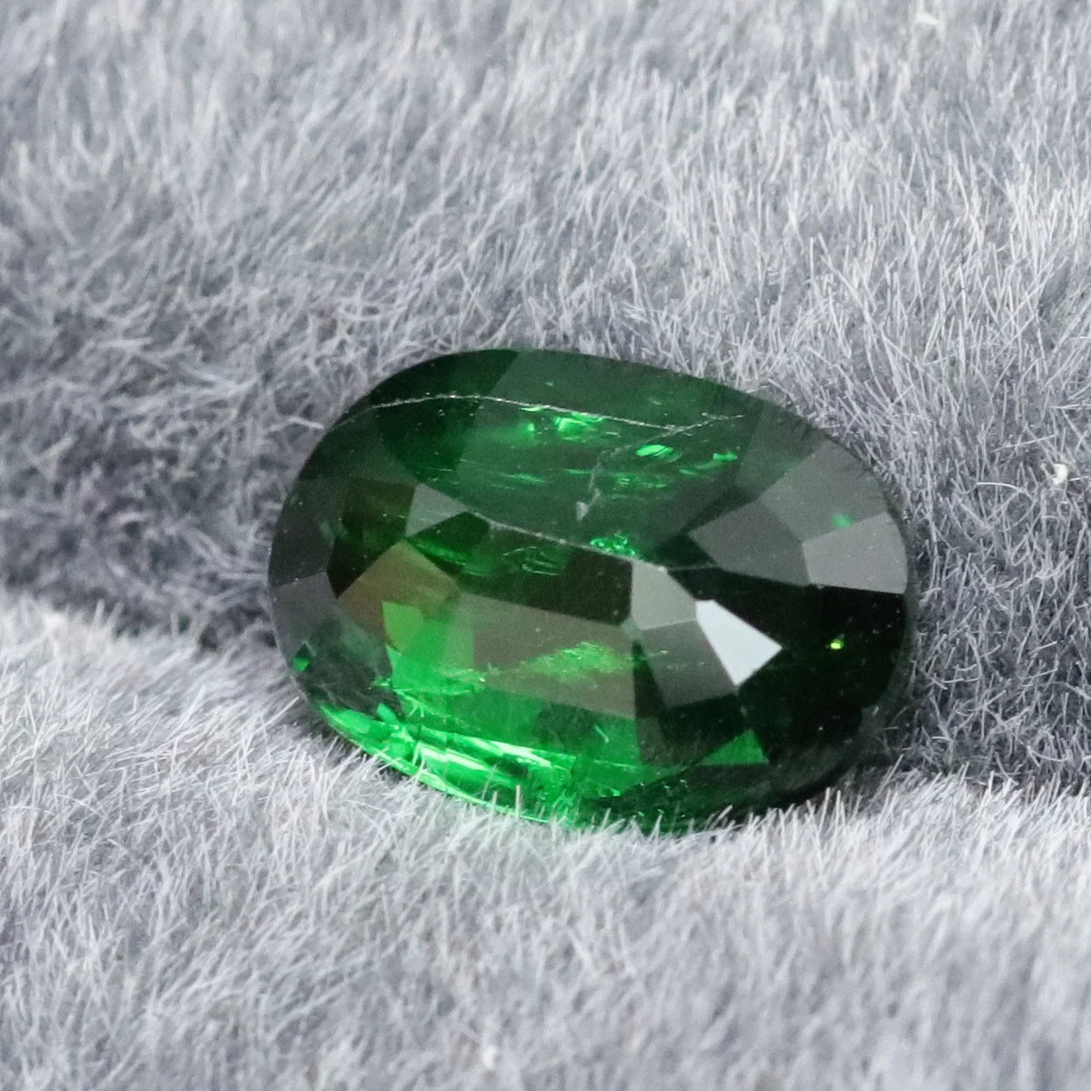 Gemstone 2.50ct Tsavorite Garnet Oval 10.19X7.37X3.91mm Private Custom Ring Pendant Earring Main Stone Natural Untreated