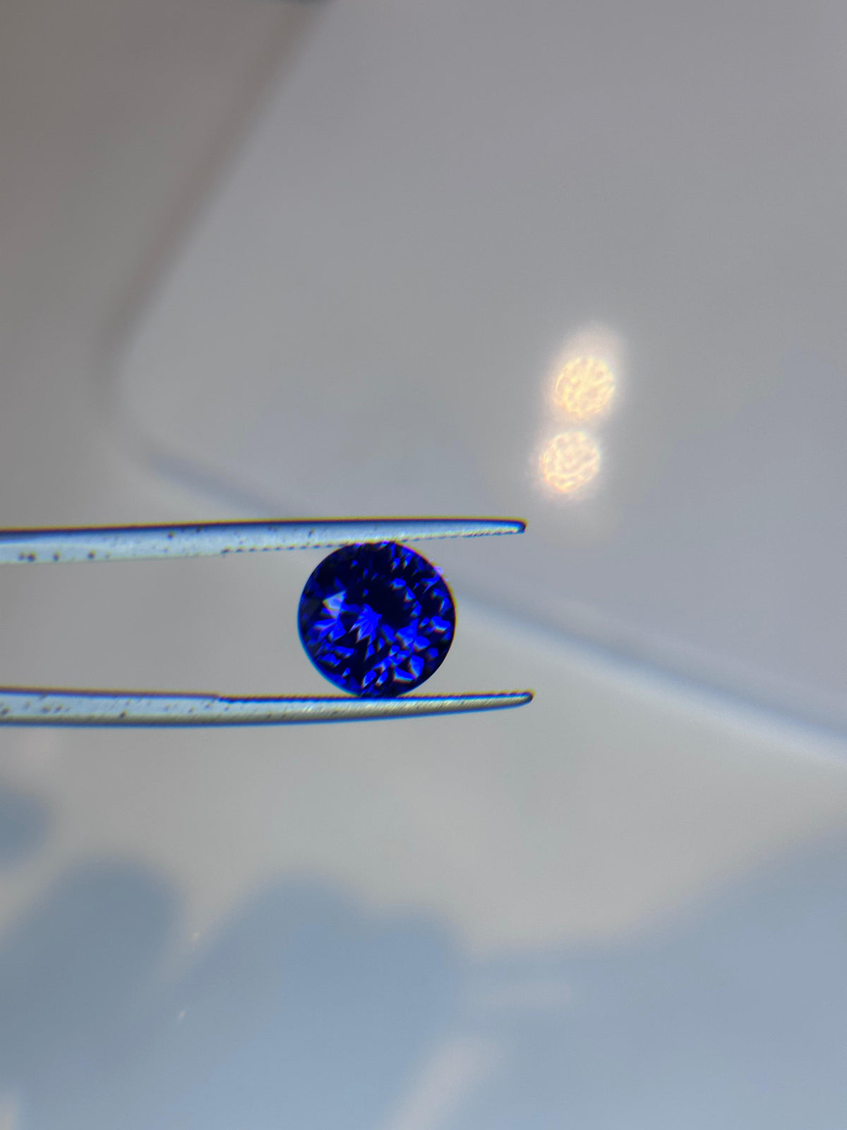 Natural Vivid Blue Tanzanite Pair Round Shape Brilliant Cut 11.97ct. Natural Loose Gemstone
